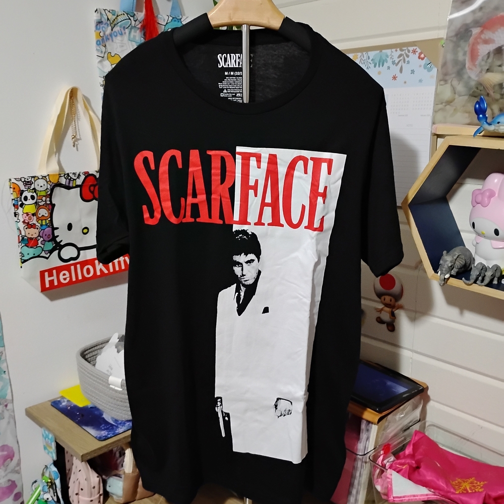 Scarface Graphic Black T-Shirt